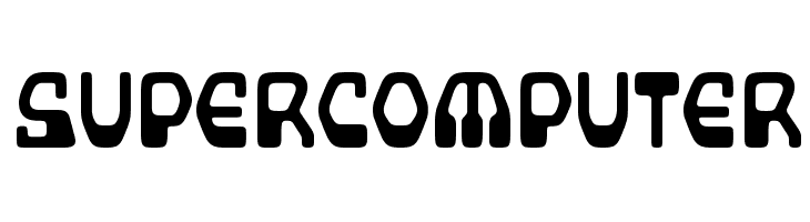 Supercomputer Font - FFonts.net