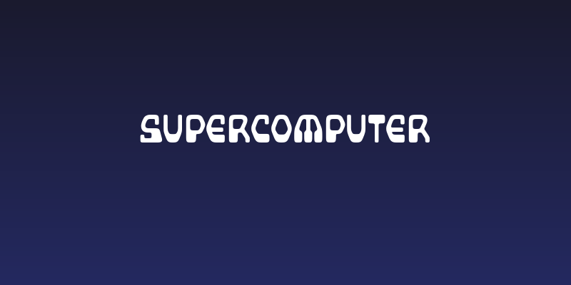 Supercomputer Social Header