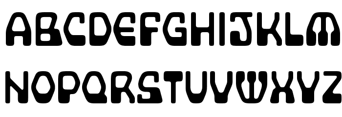 Supercomputer Font LOWERCASE