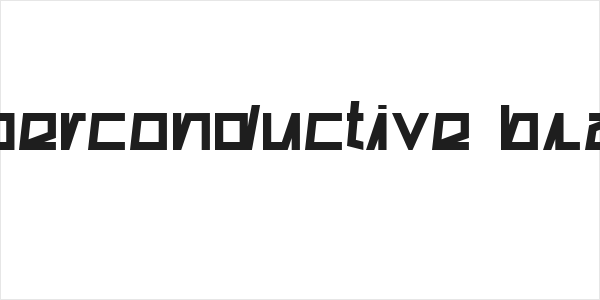 Superconductive Black Logo