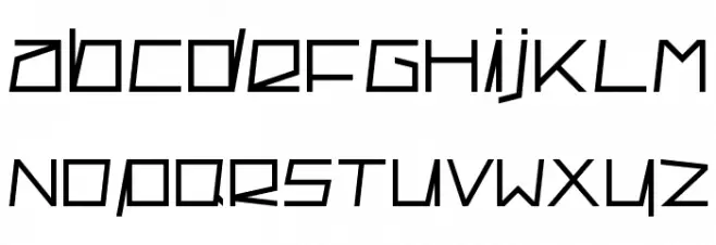 Superconductive Medium フォント 大文字