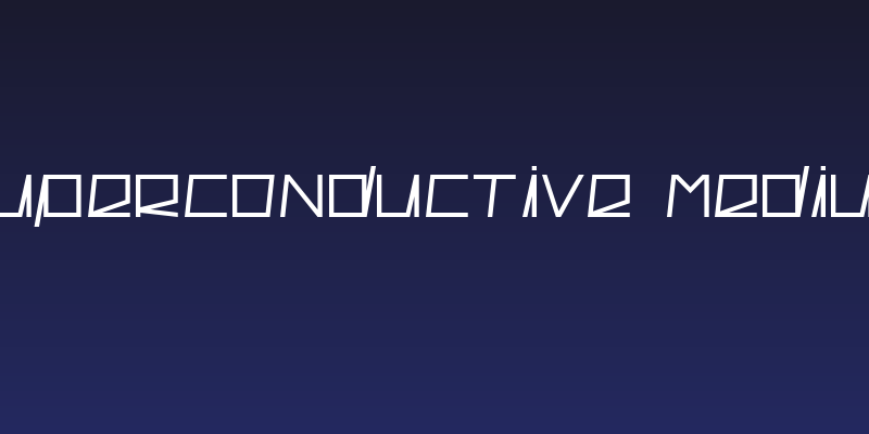 Superconductive Medium Social Header