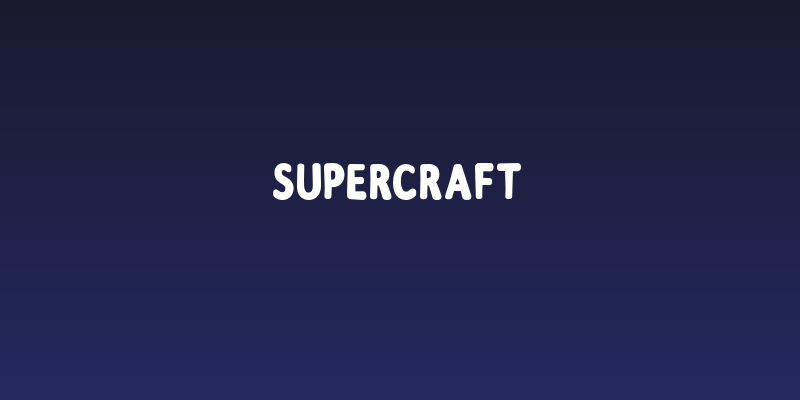 Supercraft Social Header