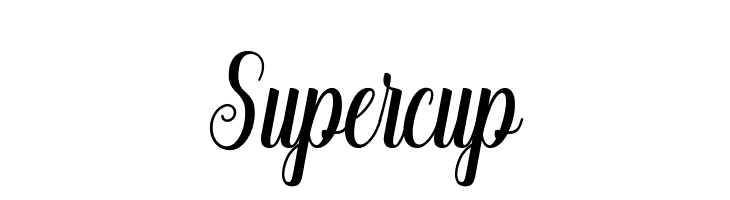 Supercup  Скачать бесплатные шрифты