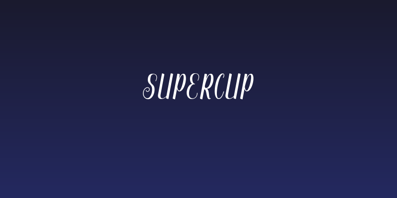 Supercup Social Header