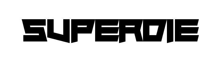 Superdie Font