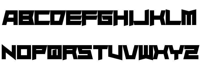 Superdie Font LOWERCASE