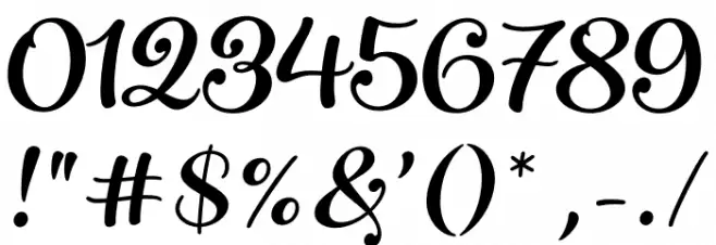 Superficious Font OTHER CHARS