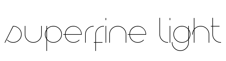Superfine Light  baixar fontes gratis