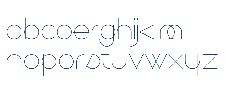 Superfine Light Lowercase