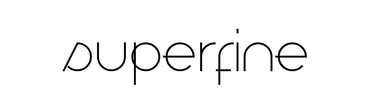 Superfine Font