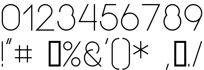 Superfine Font OTHER CHARS