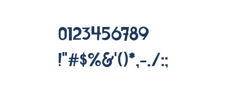 Superfruit Bold Other Characters