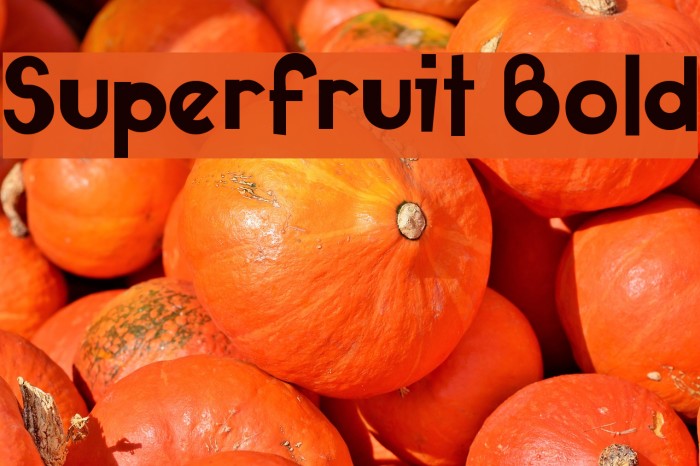 Superfruit Bold Example 2