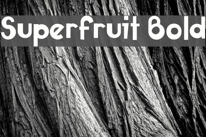 Superfruit Bold Example 3