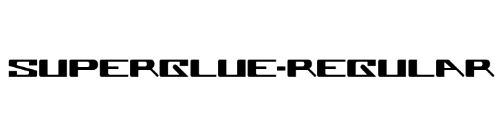 Superglue-Regular  font caratteri gratis