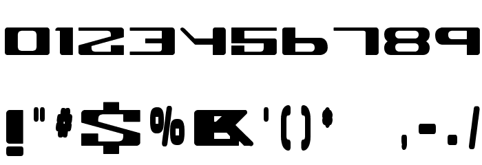 Superglue Font OTHER CHARS