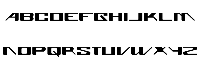Superglue Font LOWERCASE