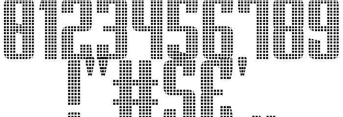 Superguns Grid Regular Font OTHER CHARS