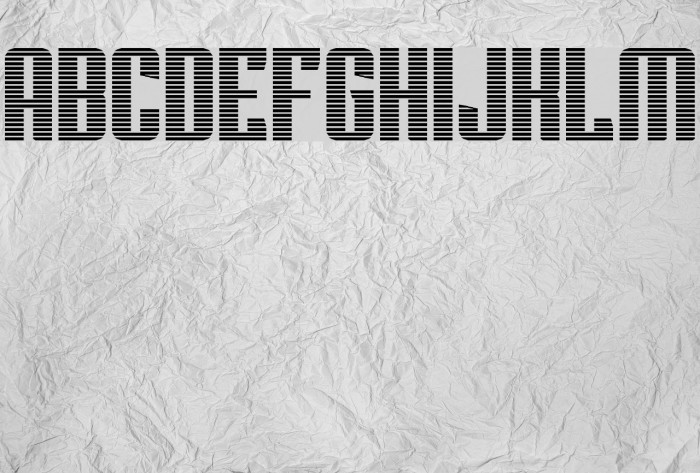 Superguns Horizontal Regular Font examples