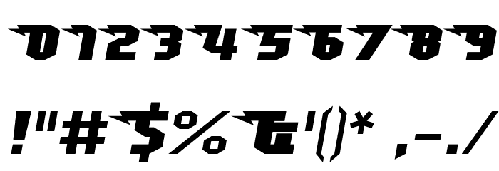 Superheterodyne-Regular Font OTHER CHARS
