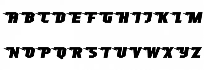 Superheterodyne-Regular फ़ॉन्ट अपरकेस