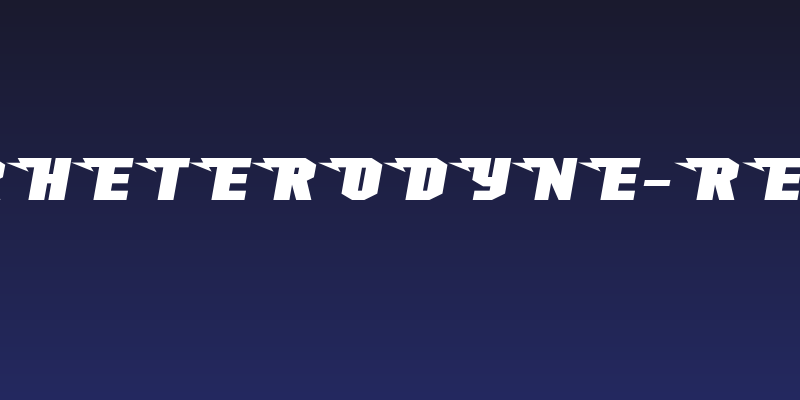 Superheterodyne-Regular Social Header
