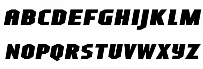 Superheterodyne-Regular Font LOWERCASE