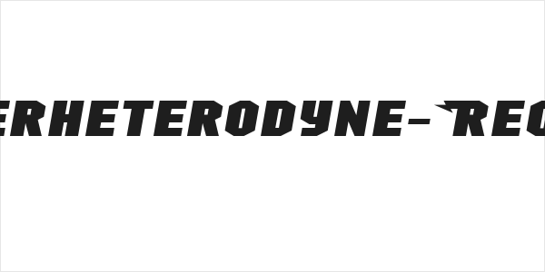 Superheterodyne-Regular Logo