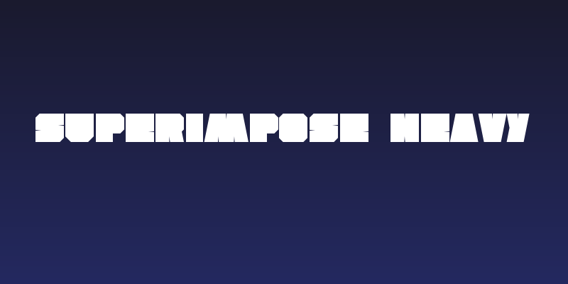 Superimpose Heavy Social Header