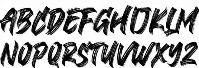Superion Font UPPERCASE