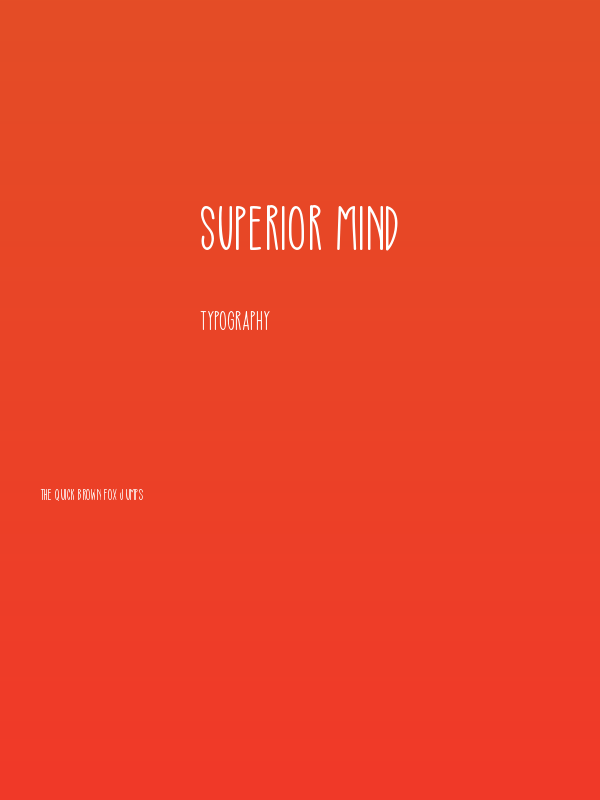 Superior Mind Poster