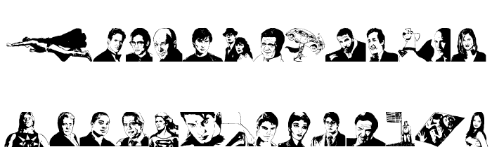 Superman Last son of Krypton Super Font LOWERCASE
