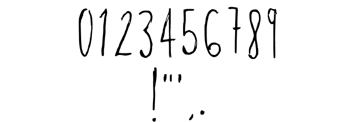 Superman Regular Font OTHER CHARS