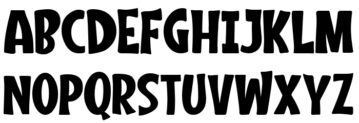 Supermarket of Love Font UPPERCASE