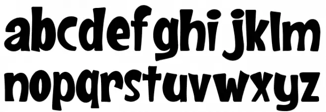 Supermarket of Love Caratteri MINUSCOLO