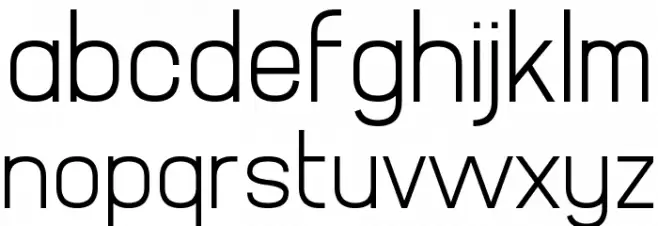 Supermarketed Caratteri MINUSCOLO