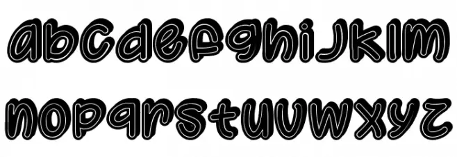 Supermassive Black Hole خط أحرف صغيرة