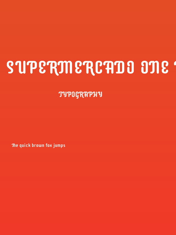 Supermercado One Regular Poster