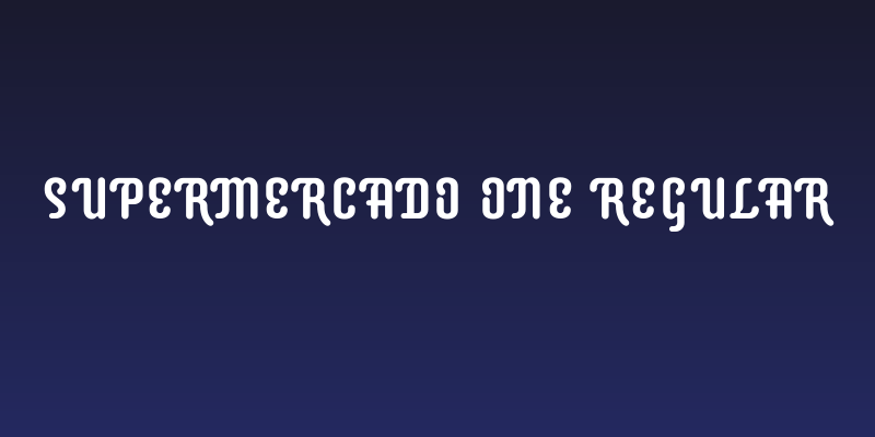 Supermercado One Regular Social Header