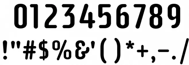 Supermercado Regular Font Alte caractere