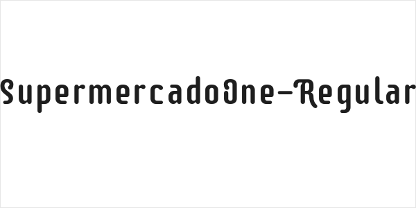 SupermercadoOne-Regular Logo
