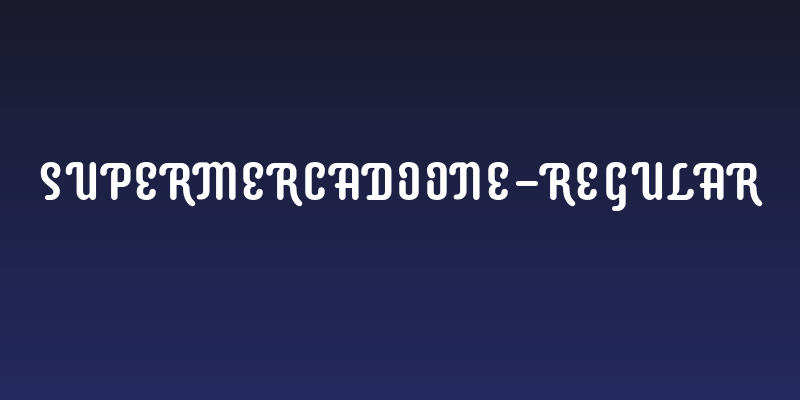 SupermercadoOne-Regular Social Header
