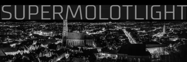 SupermolotLight Font examples