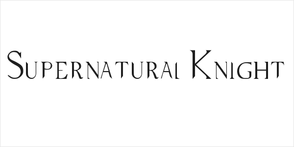 Supernatural Knight Logo