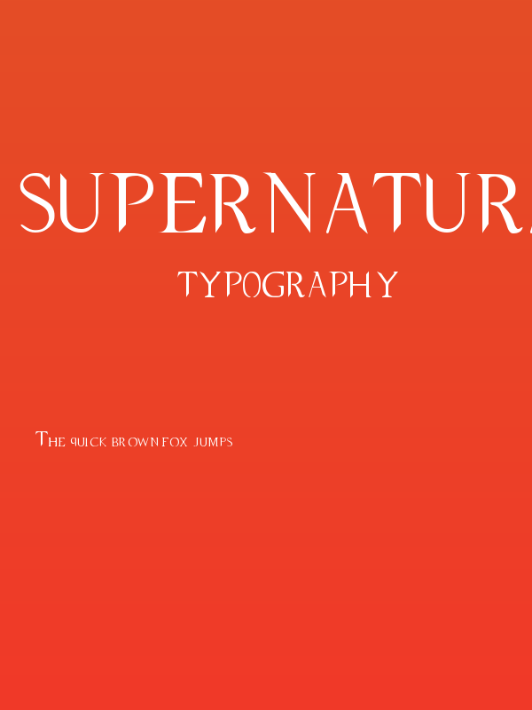 Supernatural Knight Poster