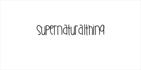 SupernaturalThing Logo