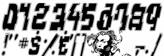 Supernaut Font OTHER CHARS