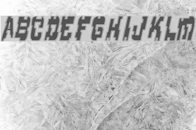 Supernaut Font examples