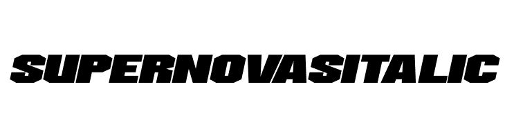 Supernovas Italic  baixar fontes gratis
